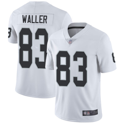 Men Oakland Raiders Limited White Darren Waller Road Jersey NFL Football 83 Vapor Untouchable Jersey